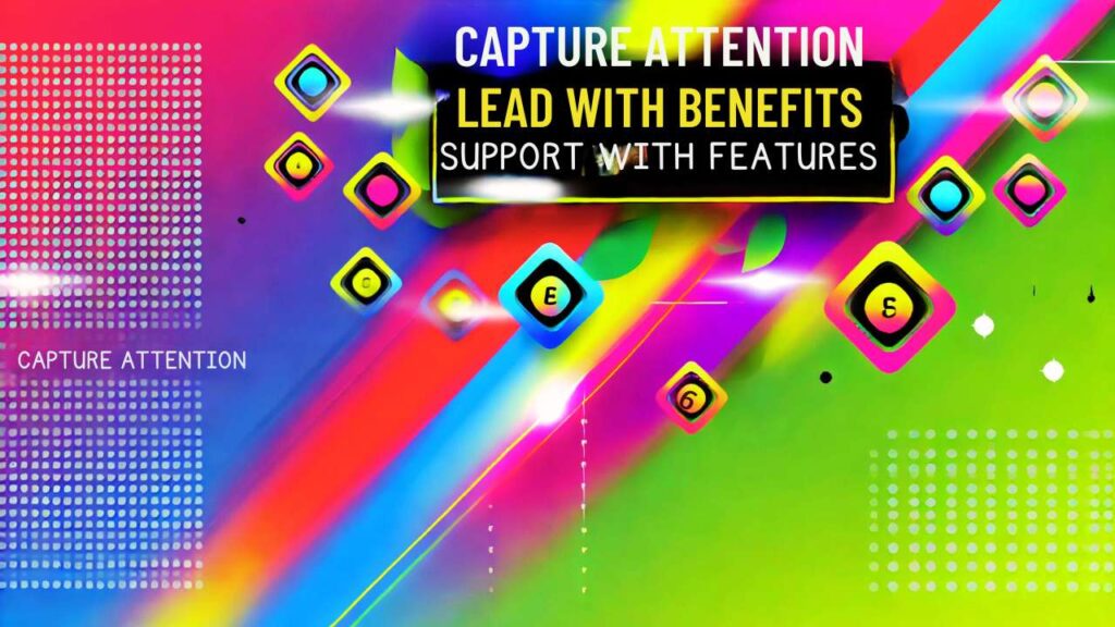 Capture with benefits. Lead with features.
